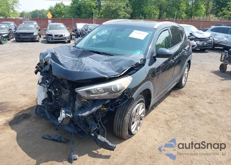 2016 Hyundai Tucson Se из США, поврежденный, VIN KM8J3CA4XGU163025